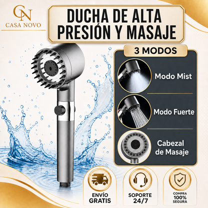 Serenova™ — Alta Presión y Masaje para tu Bienestar