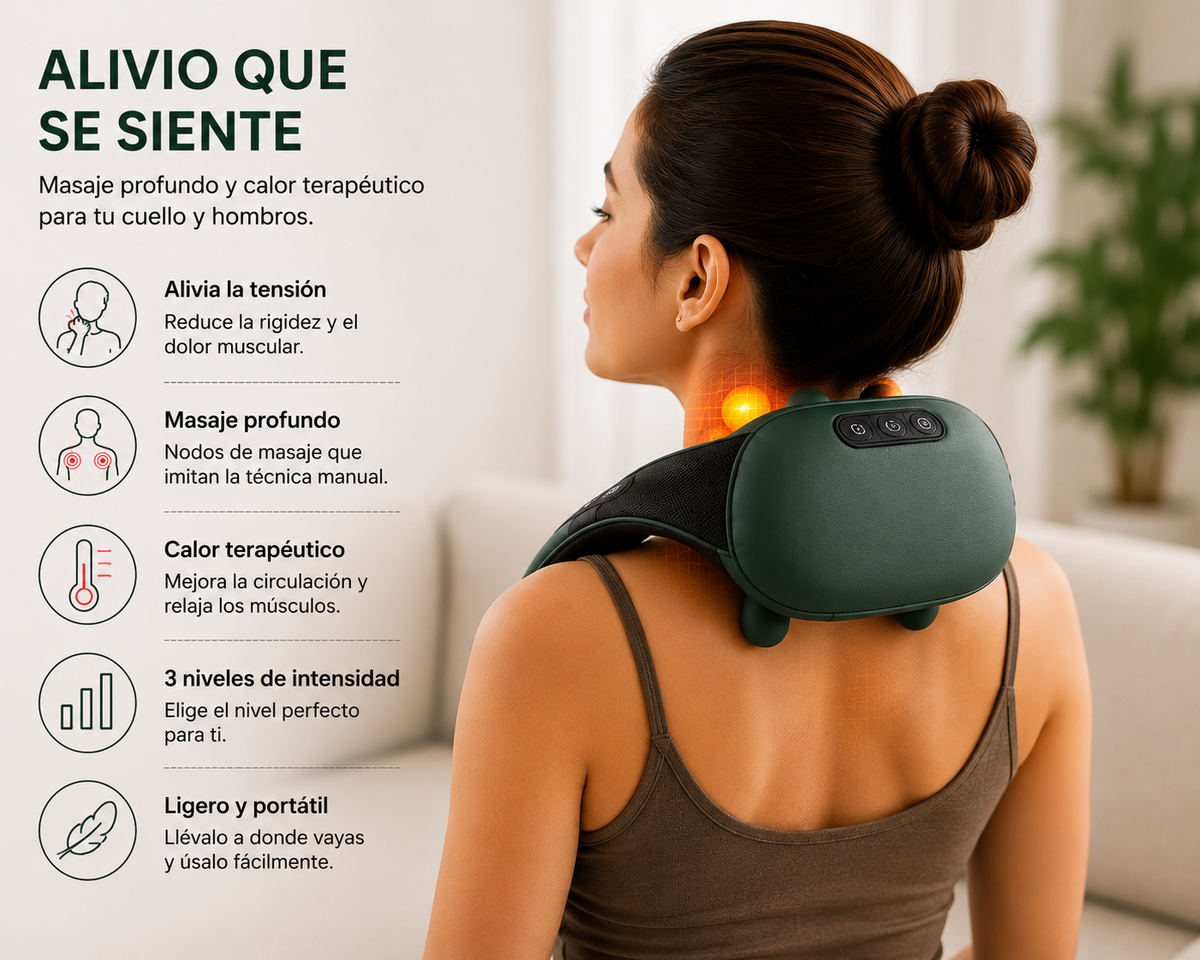 CerviaPro - Masaje profundo en minutos