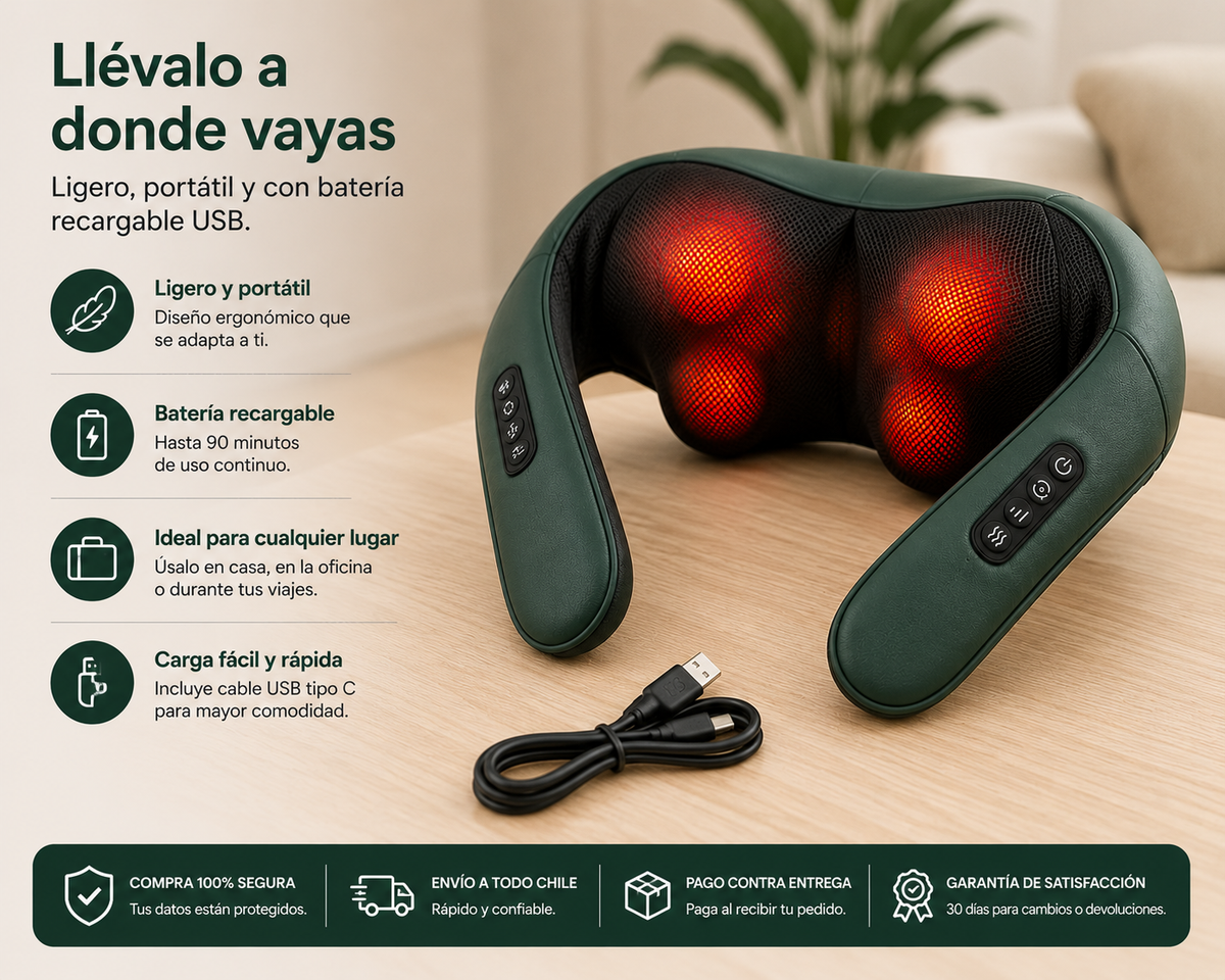 CerviaPro - Masaje profundo en minutos