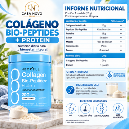 NEOCELL BIO-PEPTIDES - CUIDA TU PIEL A DIARIO
